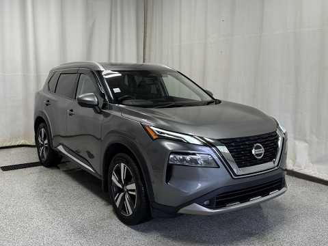 2021 Nissan Rogue in Gray for sale at Park Mazda in Sherwood Park, AB