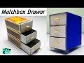 How To Make Mini Drawer From Matchboxes DIY Matchbox Drawer Easy Matchbox Crafts