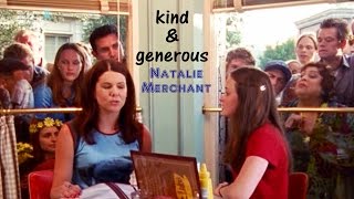 luke danes and lorelai gilmore HD | kind and generous | natalie merchant | gilmore girls tribute