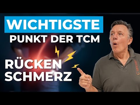 The most important point of TCM for back pain ⚡How to do it without medication!