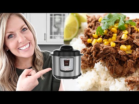 ONE POT Instant Pot Beef Barbacoa