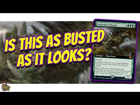 Cultivator Colossus: Busted or Bussin? Crimson Vow Breakdown || The Commander Crew || MTG