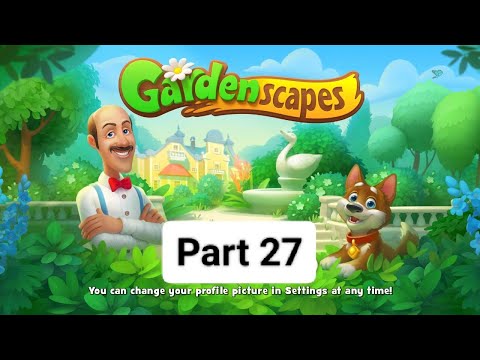 Gardenscapes New Area Part 27