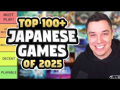 Top 100+ Games for Japanese Learners of 2025! (Tier List)