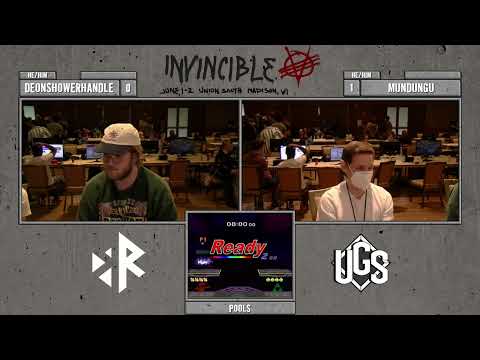 InvincibleVIII - Pools - DeonShowerhandle(Sheik) Vs. Mundungu(Fox)