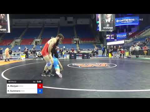 86 Kg Rr Rnd 2 - Andrew Morgan, Wrestling Prep Vs Kyle Summers, Missouri 3387