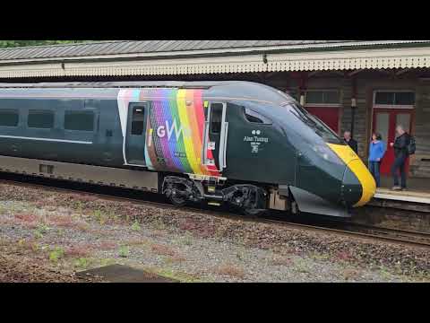 GWR Pride livery, 800008 Alan Turing OBE FRS  #railway #devon #trains #lgbt