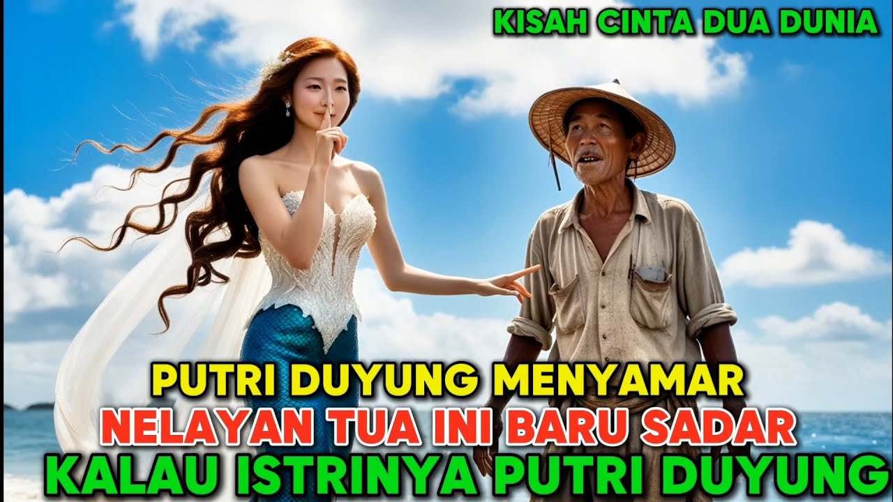 PUTRI DUYUNG MENYAMAR UNTUK MENIKAH NELAYAN MISKIN