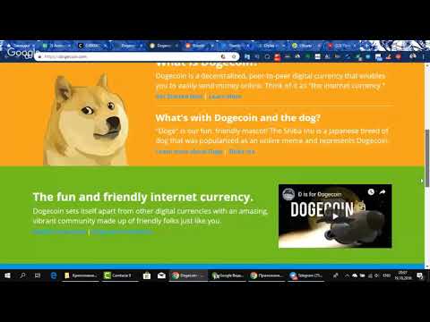 Новостной вебинар от криптоменеджера 19.10.2018 Часть 1. BTC, Doge coin