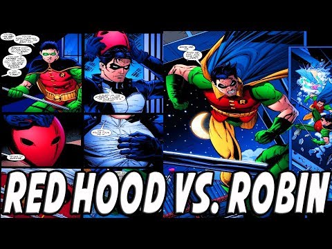 RED HOOD VS. ROBIN (TEEN TITANS) │ Comic History