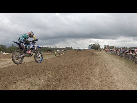 Mini Os 2018 - Carter Halpain Win MX Track - Raw Footage