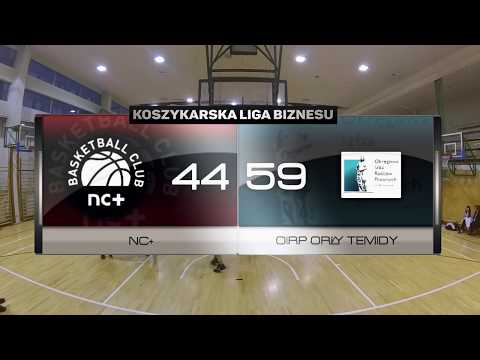 NC+ vs OiRP Orły Temidy - I Faza Play-off - Warszawa - Koszykarska Liga Biznesu
