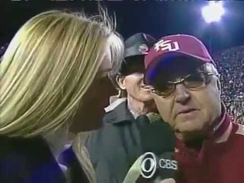 Bobby Bowden Postgame Interview - Florida State vs. Florida (2003)