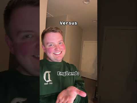 Christmas Eve, In America Versus England! #shortsmaschallenge