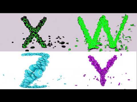 Learn ABC's with 3D Color Candies Sponsored By All Effects Combined