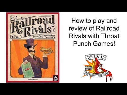 Ring Side Report-How to Play and Review of Railroad Rivals