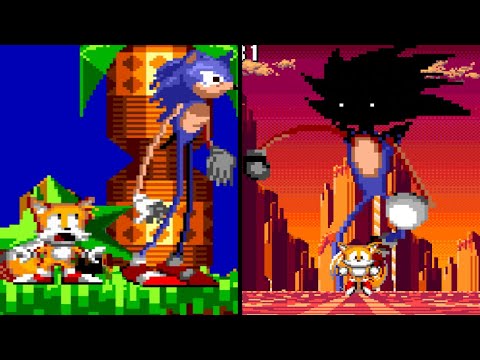 Giant Sonic Creepypasta CD- ALL ENDINGS