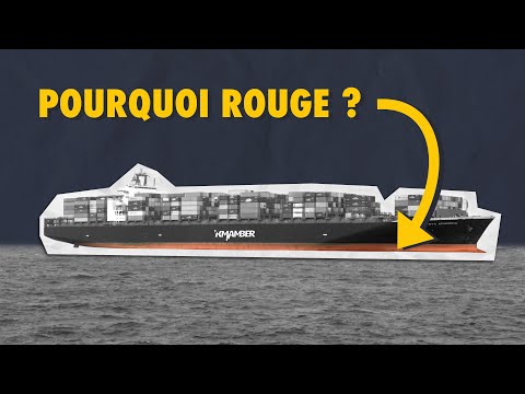 La vérité sur la couleur rouge des bateaux !