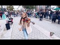 Dance Monkey - Tones and I - Street Performance - Violin Cover