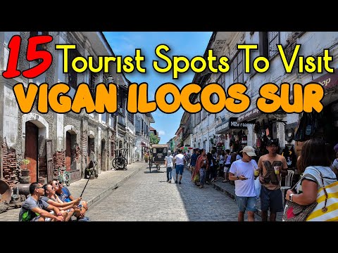 15 pontos turísticos na cidade de Vigan Ilocos Sur