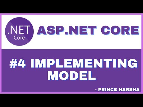 4 ASP NET Core MVC tutorial Implementing Model