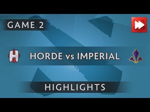 Horde vs The Imperial [Game 2] ProDotA Cup Series by Azubu.tv - Dota Highlights