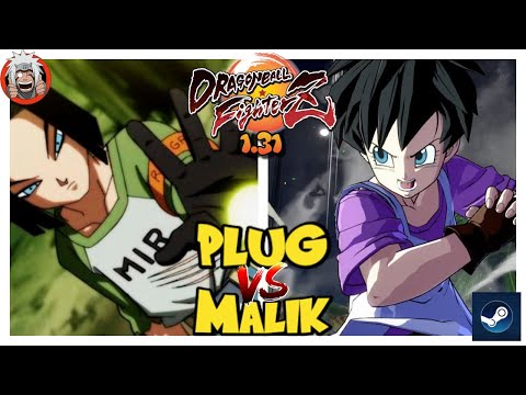 DBFZ Malik vs Plug - (GokuUI, Vegetto, A17) vs ( Goku Black, Videl, Goku) Ver 1.31