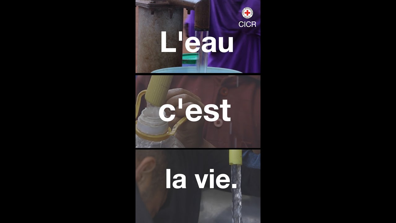 💧 L'eau, c'est la vie. Mais elle aussi paye son tribut à la guerre.