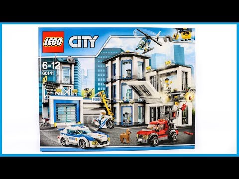 LEGO 60141 City Police Station Speed Build