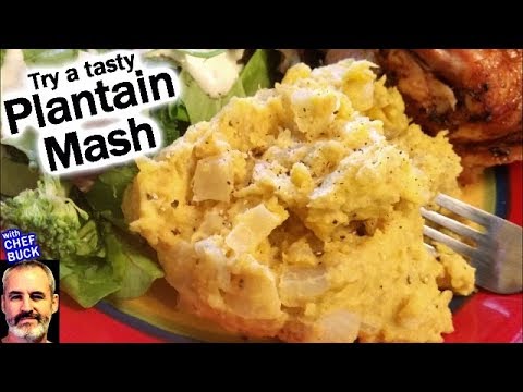 Mashed Plantains instead of Mashed Potato