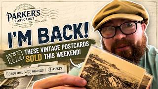 I'm Back! These Vintage Postcards SOLD This Weekend on eBay