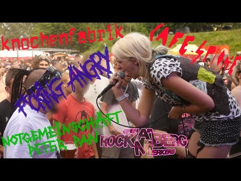 Knochenfabrik (+Interview), Notgemeinschaft Peter Pan, F*cking Angry & CafeSpione beim Rock am Berg