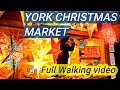 York Christmas Market 2023 Virtual Tour walking video #gimbalwalkwithme