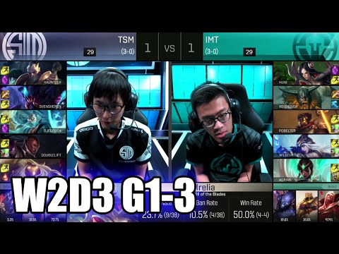 TSM vs Immortals | Game 3 S6 NA LCS Summer 2016 Week 2 Day 3 | TSM vs IMT G3 W2D3 1080p