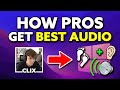 How PROS Get BETTER Audio In Fortnite! (Sound Tweaks)