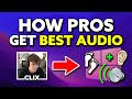 How PROS Get BETTER Audio In Fortnite Sound Tweaks