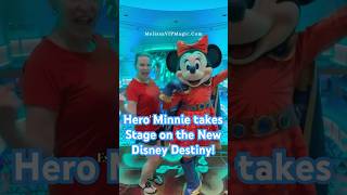 ✨Marvel Vibes! Hero Minnie Debuts on the Disney Destiny! #disney