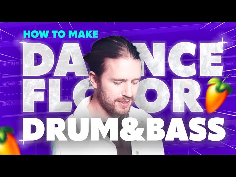 How to make DANCEFLOOR DRUM AND BASS (Sub Focus, Dimension, Metrik) | FL STUDIO 23 TUTORIAL