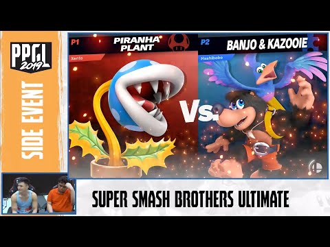 Xento (Ness, Piranha) vs Hashibobo (Diddy, Banjo&Kazooie): Pools W. - PPGL 2019 Smash U Side Tourney