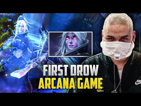 FIRST Drow Ranger Arcana Pro Gameplay by Yatoro Dota 2