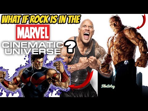 Dwayne Johnson - What if The Rock is in the MCU as a Superhero?