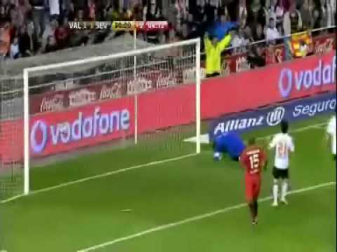 Valencia 3-1 Sevilla 19/4/2009