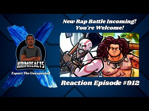 Kratos Vs. Maui Rap Battle REACTION | KrimReacts #912