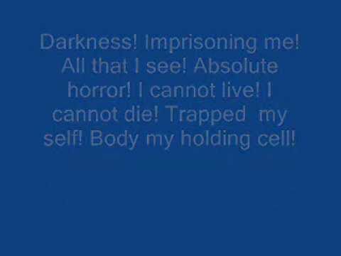 download lagu mp3 mp4 Metallica Darkness Imprisoning Me Lyrics, download lagu Metallica Darkness Imprisoning Me Lyrics gratis, unduh video klip Metallica Darkness Imprisoning Me Lyrics