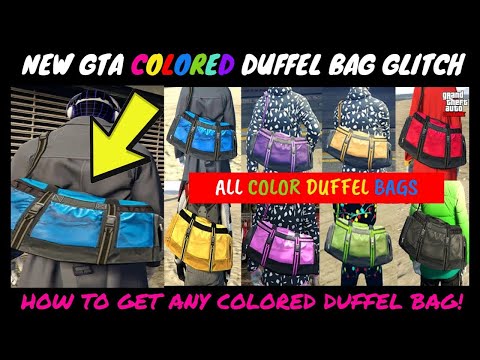 GTA 5 ONLINE Obtain Any Duffle Bag Glitch *No Heist* Save Any Duffle Bag PS4 Only (Jobs in bio)