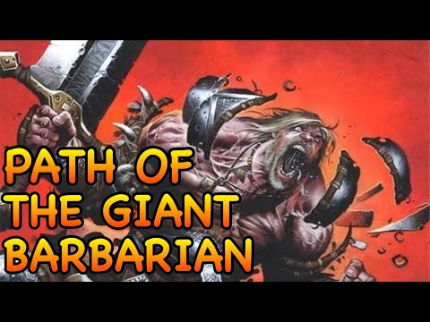 D&D5E: PATH OF THE GIANT BARBARIAN GUIDE