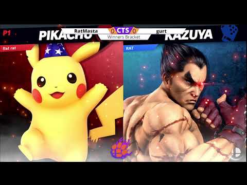 Clocktower Smash 65 - Winners - gurt (Pikachu) vs. Rat Masta (Kazuya) - SSBU