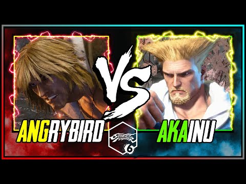 SF6 BETA ➣ ANGRYBIRD ( KEN ) VS AKAINU ( GUILE ) 4K ACTION