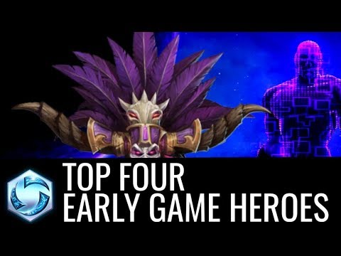 HotS Top 4 Early Game Heroes - Heroes of the Storm - HotS 2.0