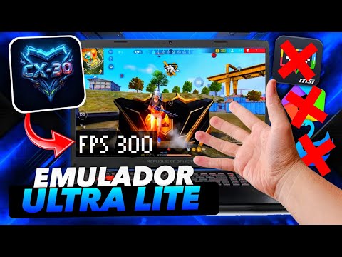 GENIAL!! 🚨 NUEVO EMULADOR GAMA BAJA Y MEDIA 🔴 CX-30 LITE ✅Como DESCARGAR Free Fire Para PC 2026
